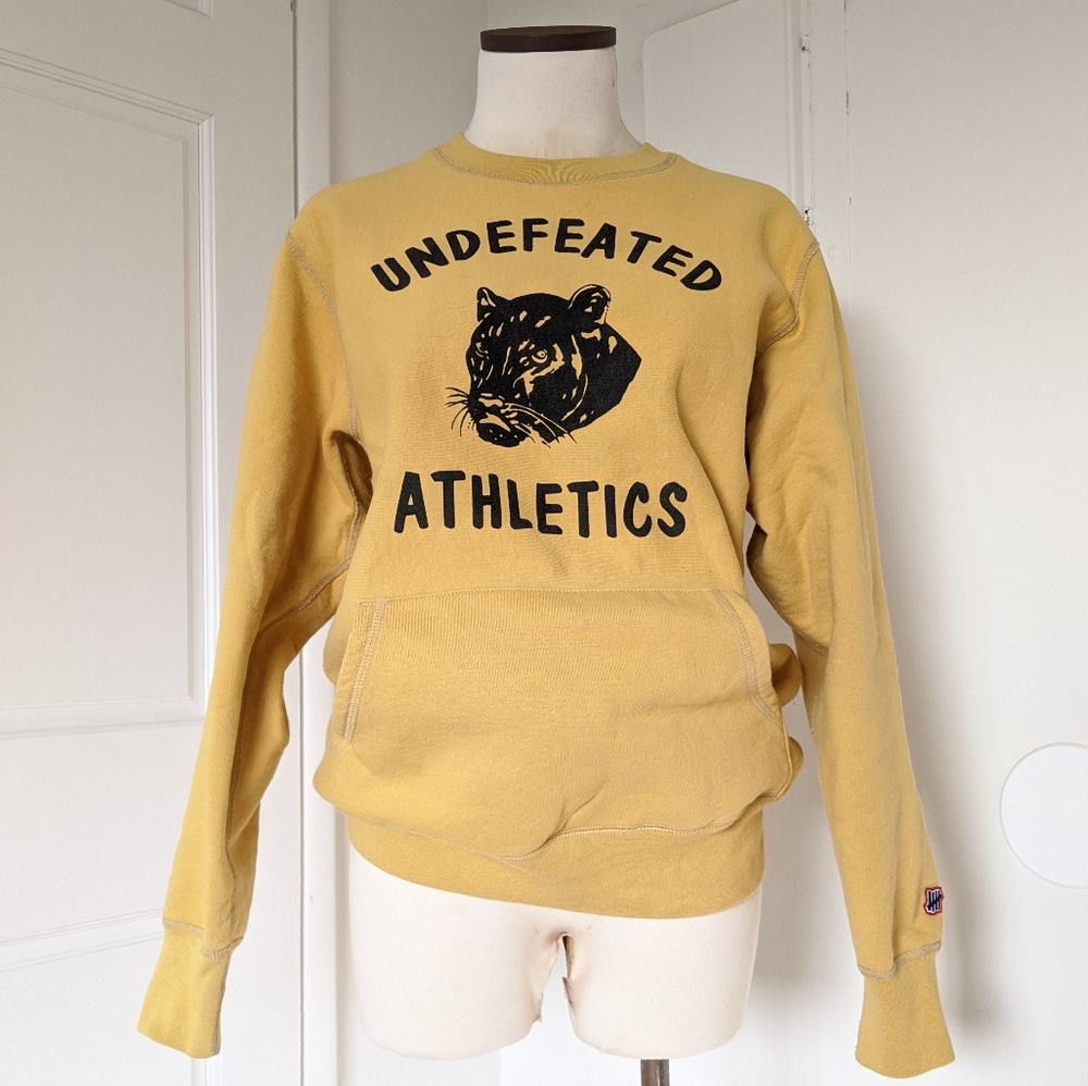 Mustard Undefeated Crewneck